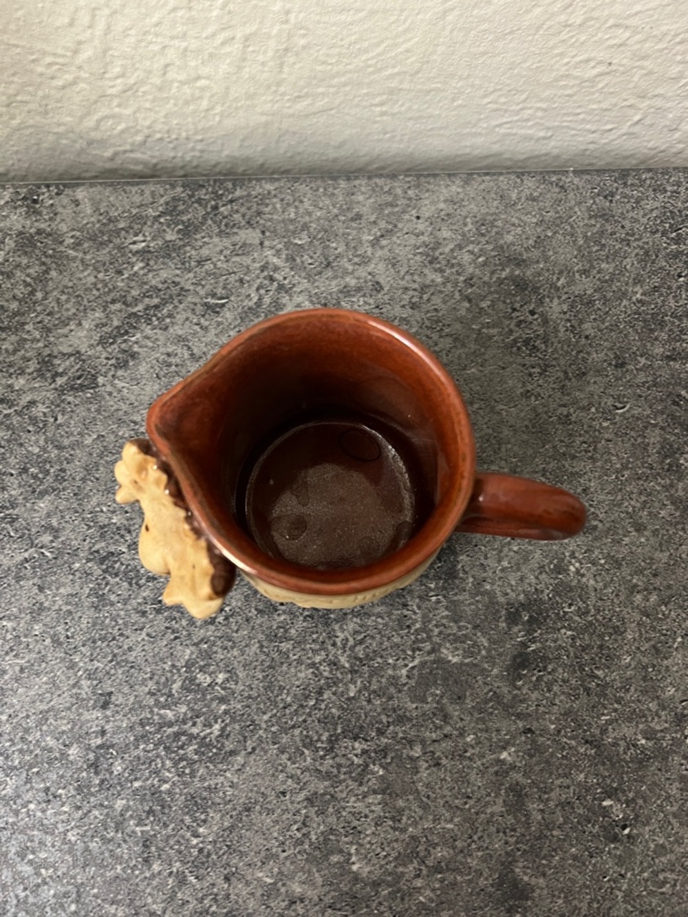 Lauren Japan stoneware creamer moose milk - Picture 2 of 4